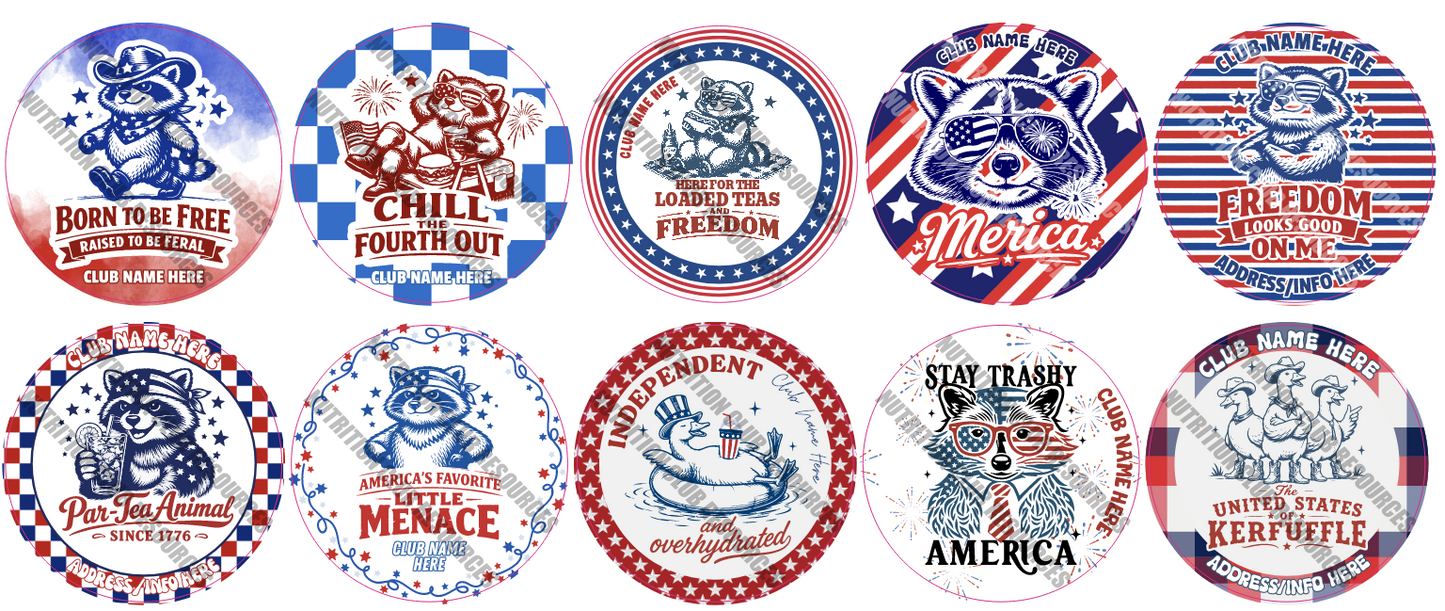 4th of JULY SET #15
