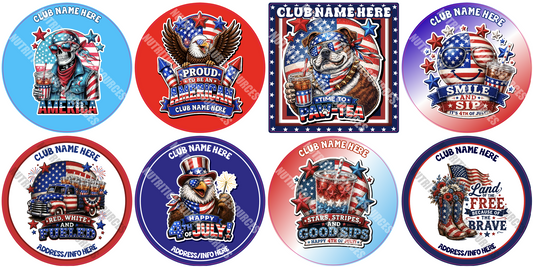 4th of JULY SET #14
