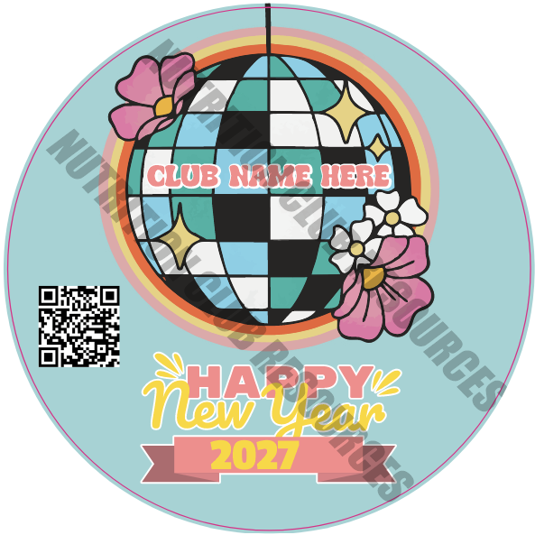 NEW YEARS SET #6 WITH QR CODE