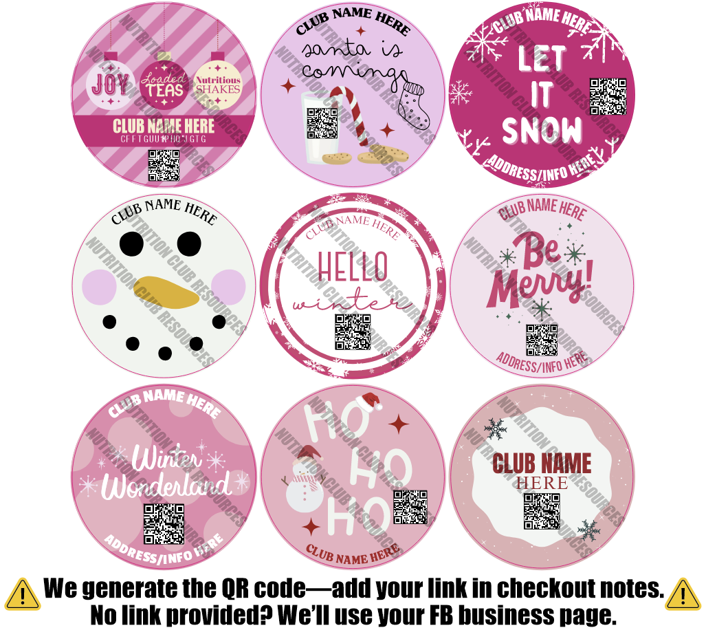 CHRISTMAS SET #16 WITH QR CODE