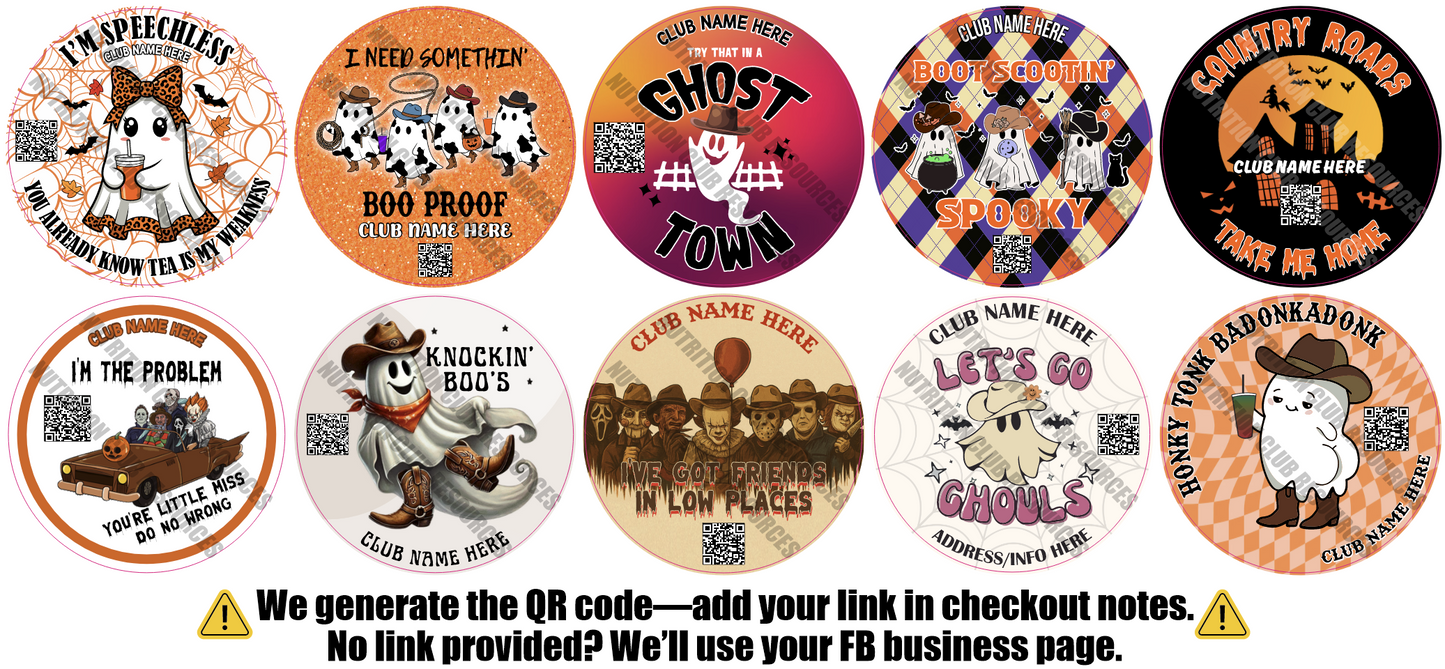 HALLOWEEN SET #29 WITH QR CODE