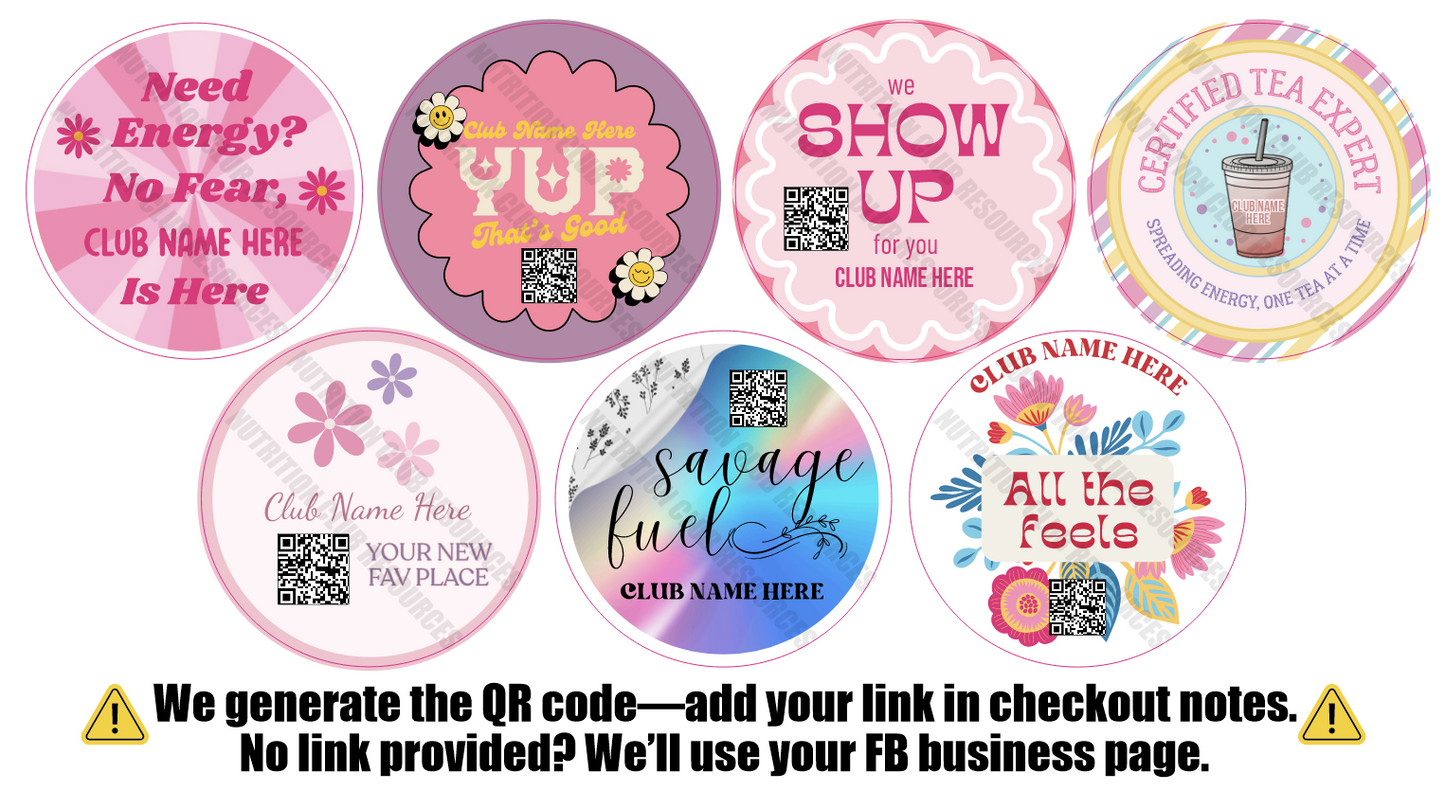 POSITIVE SET #52 WITH QR CODE