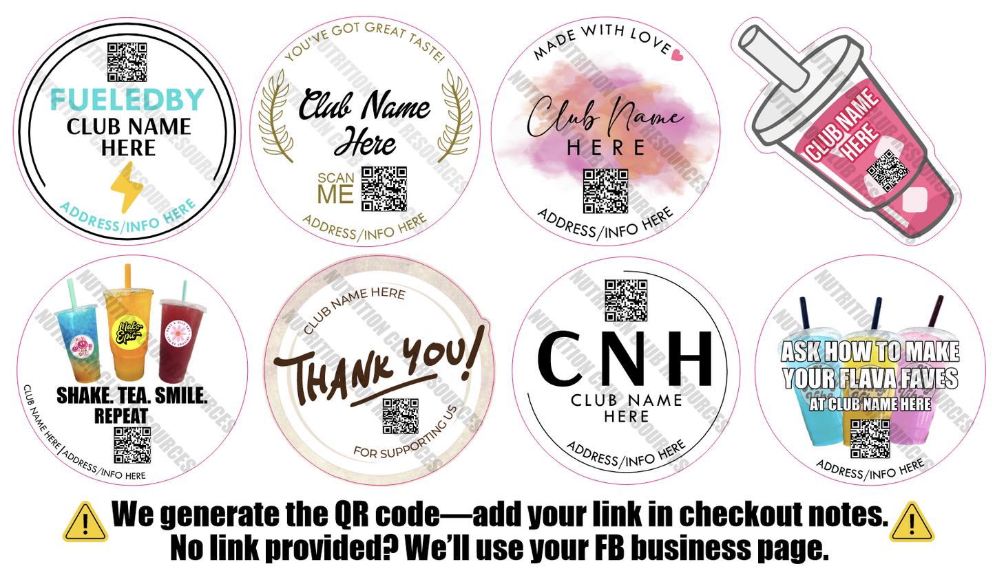 POSITIVE SET #132 WITH QR CODE