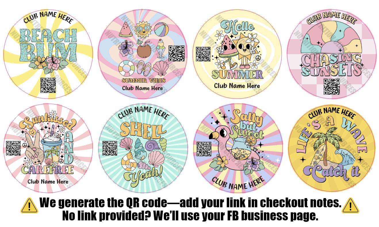 SUMMER SET #17 WITH QR CODE