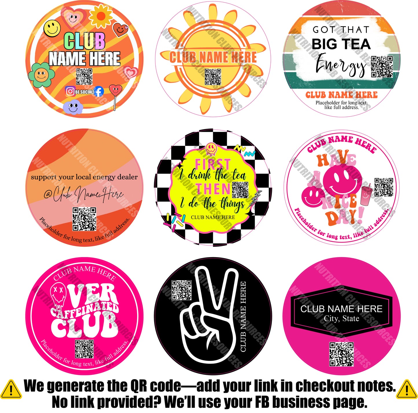 POSITIVE SET #16 WITH QR CODE