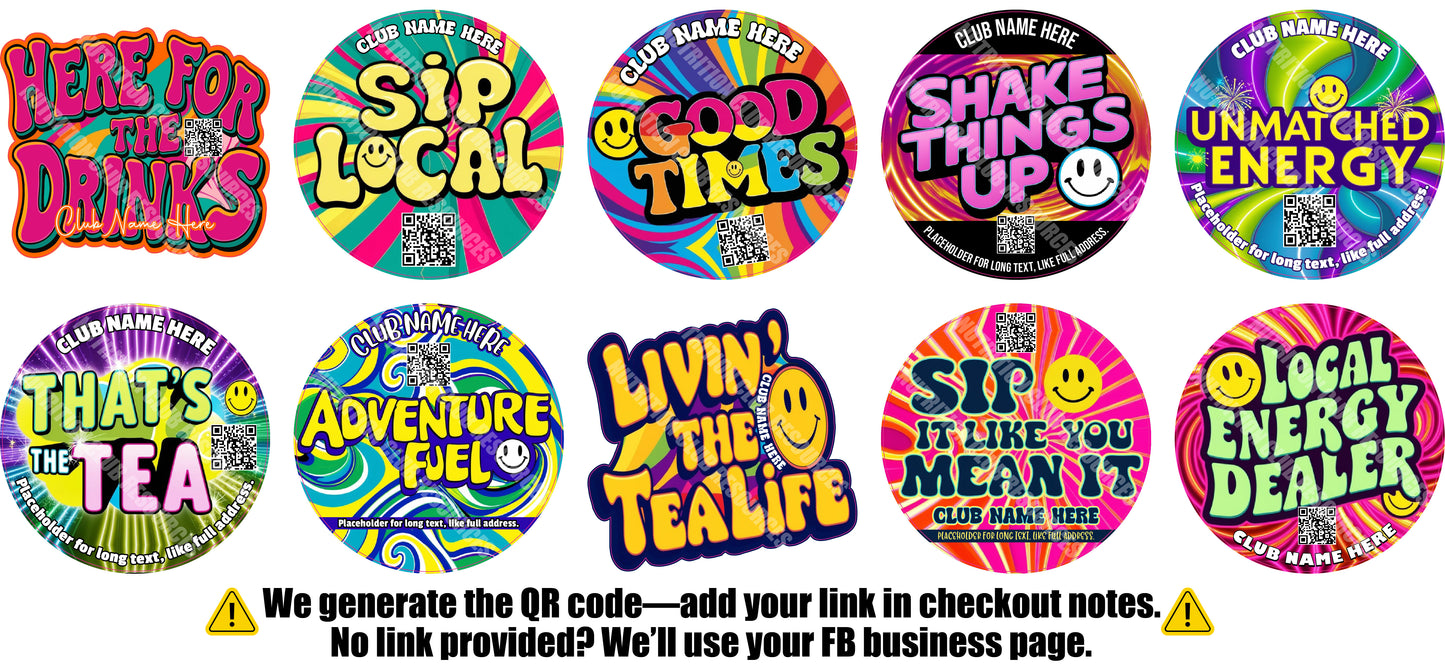 POSITIVE SET #105 WITH QR CODE