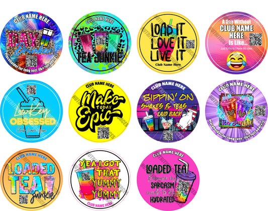 POSITIVE SET #18 WITH QR CODE